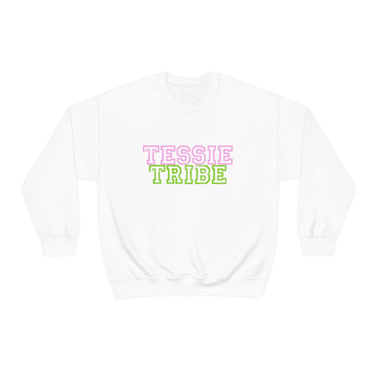 Pink and green outlet sweatshirt