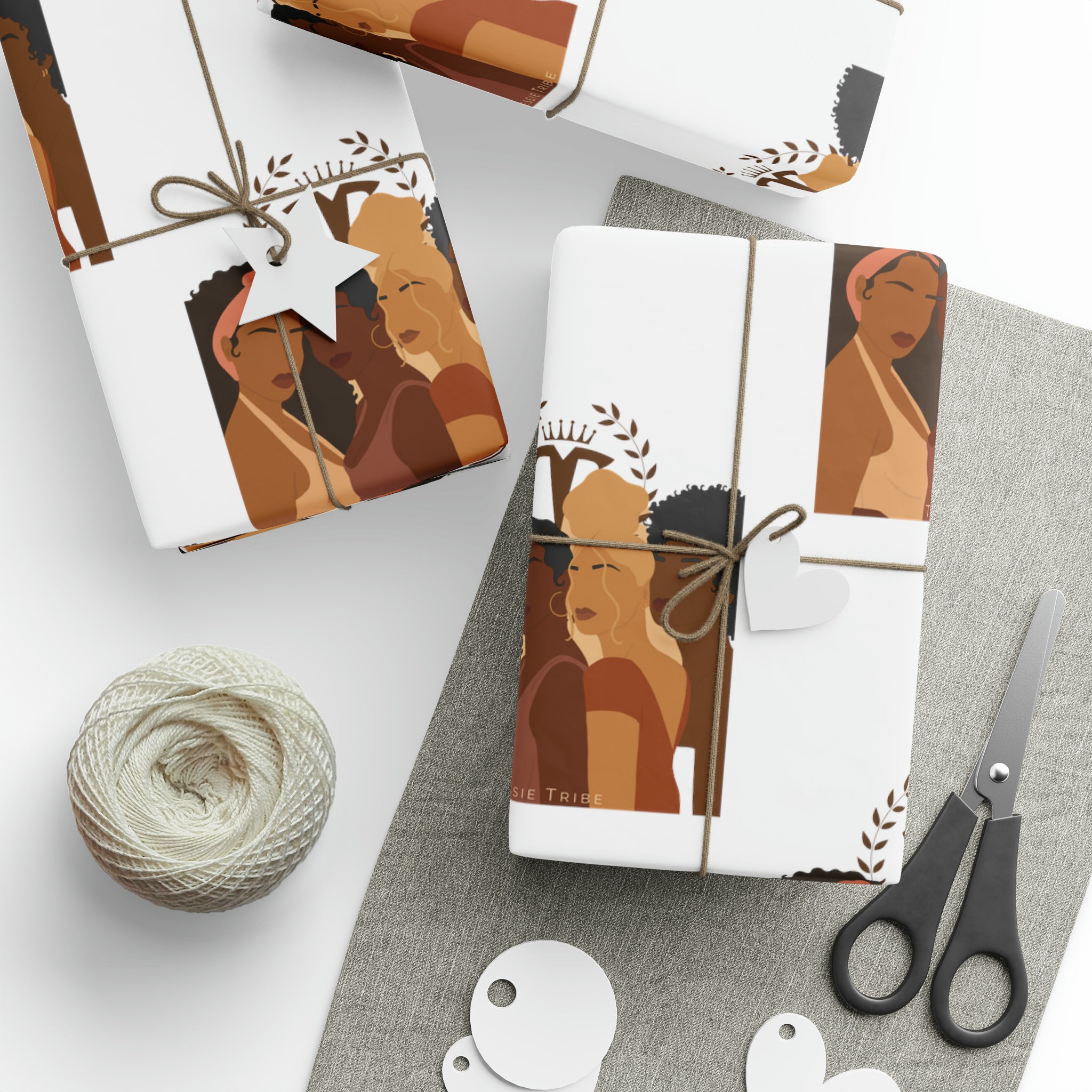 Tessie Tribe Wrapping Paper