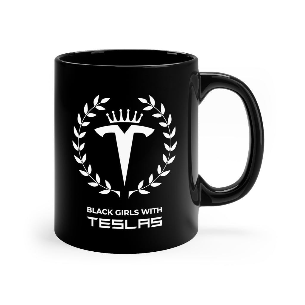 11oz Black Girls With Teslas Mug