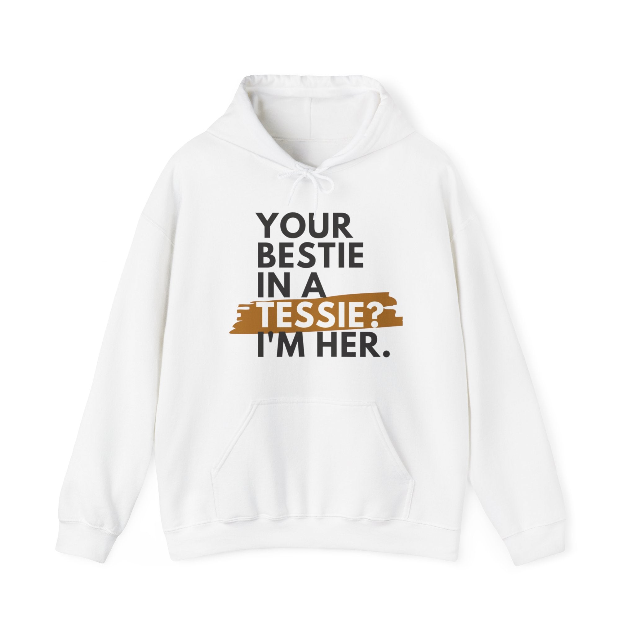 Tessie Bestie Carmel Unisex Hoodie