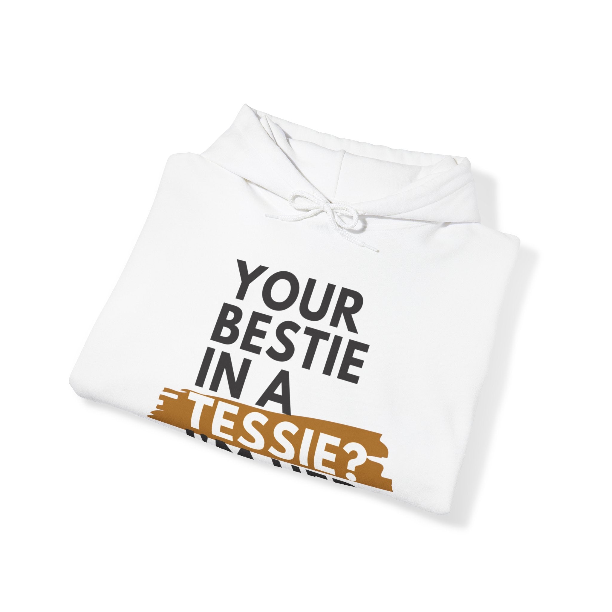 Tessie Bestie Carmel Unisex Hoodie