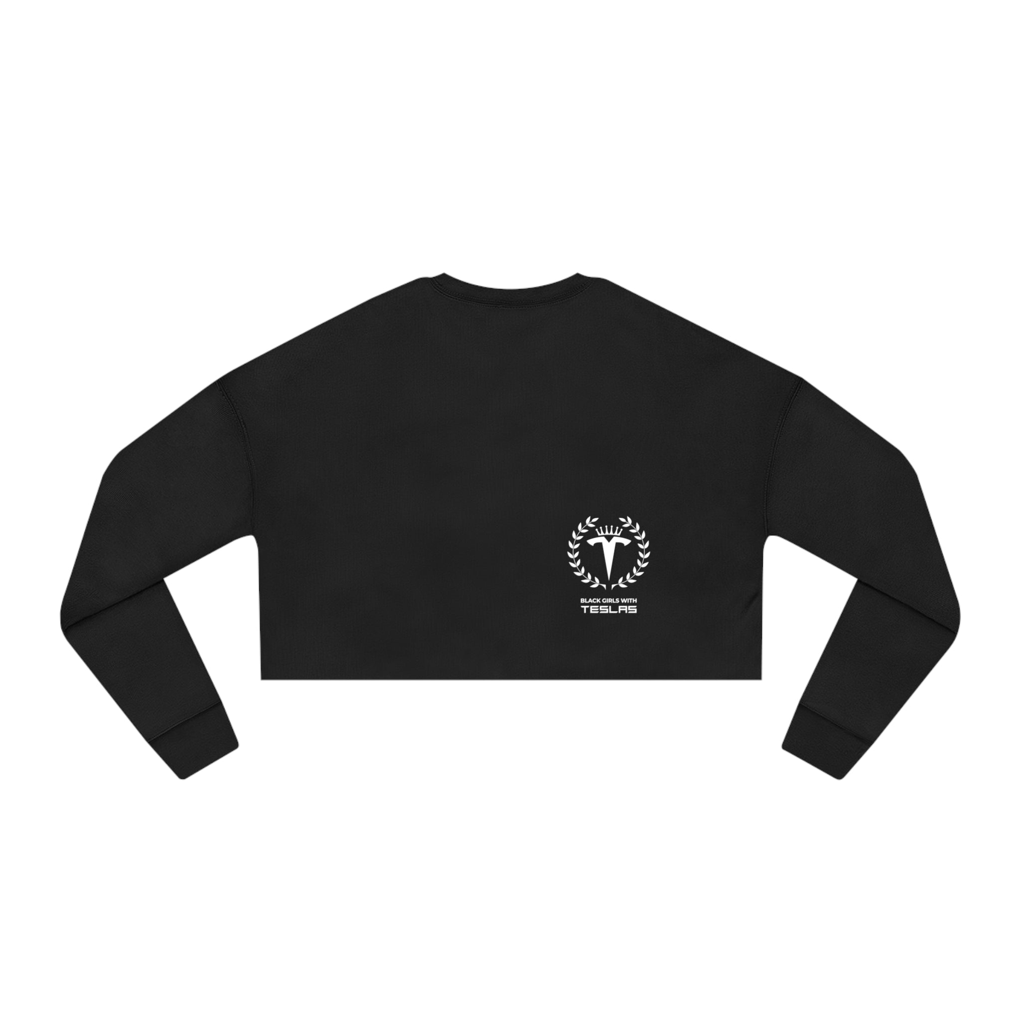 BGWT Cropped Black Sweatshirt