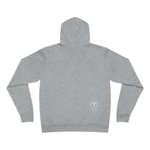 Black Tessie Owner Fleece Hoodie - Gray