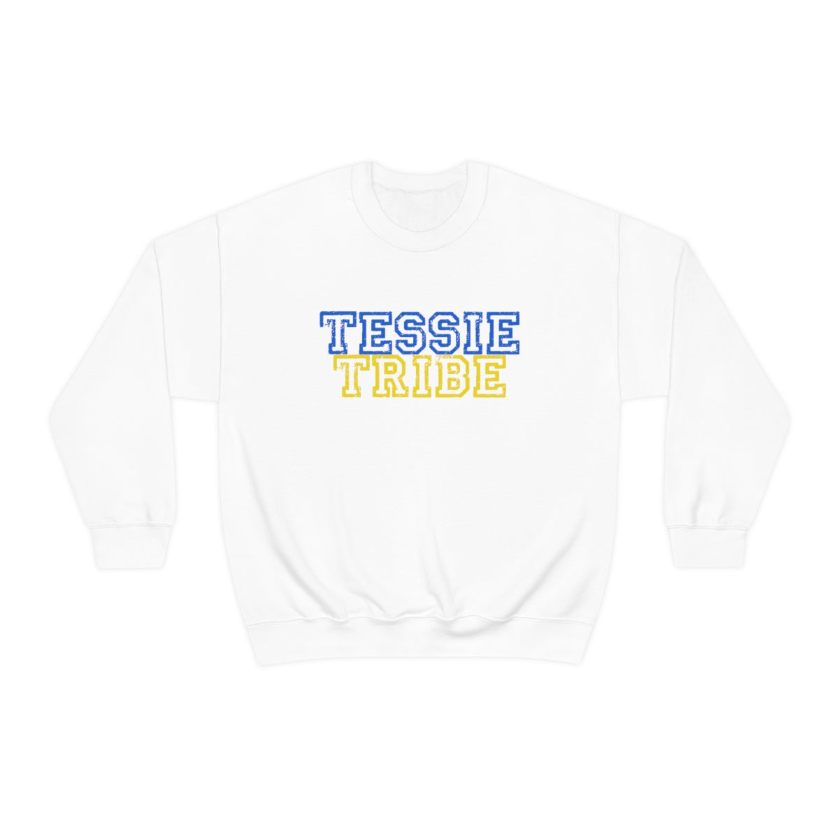 Tessie Tribe Royal Blue & Antique Gold Sweatshirt