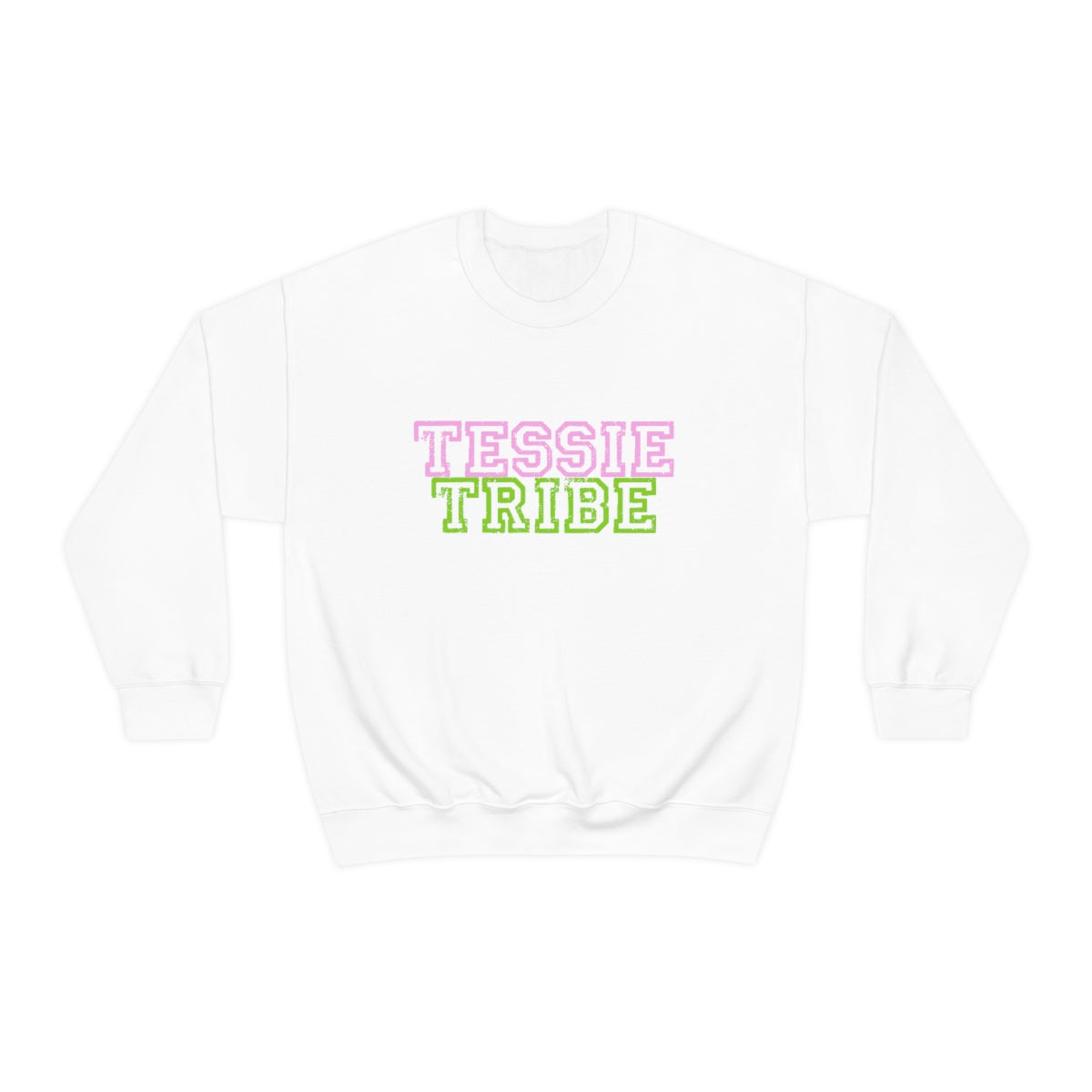 Tessie Tribe Pink & Green Sweatshirt
